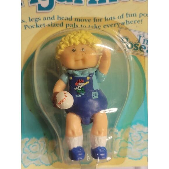 VINTAGE 1991 CABBAGE PATCH KIDS DOLL POSEABLE FIGURINE ERIC IN ORIGINAL PACKAGE - Picture 6 of 6